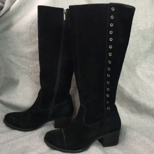 Tall suede Hush Puppies